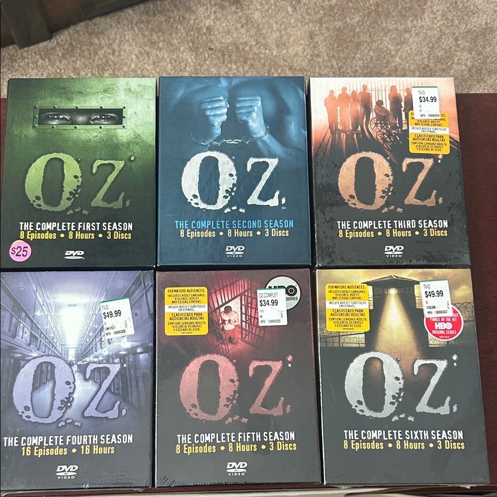 Oz Complete Series DVD Set
